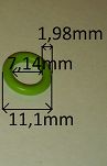 Oring    7,14 mm x 1,98 mm HNBR - 2