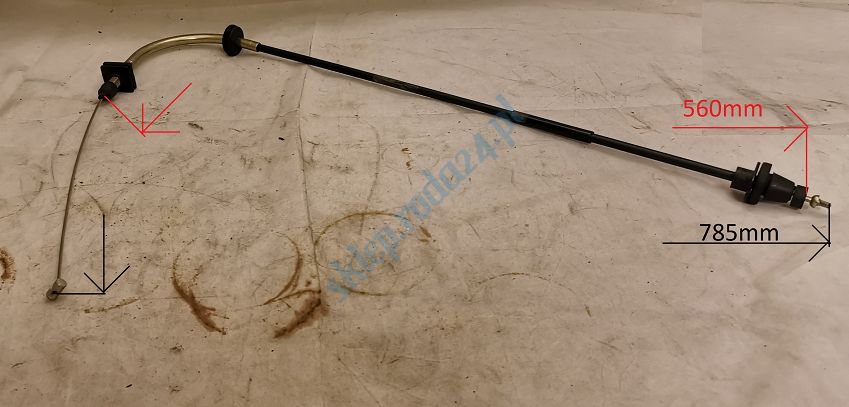 Linka gazu 11.20.08 PN Caro MPI / GSI z kulką FSO