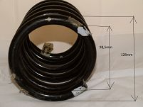 Sprężyna zawieszenia tył Fiat 126p oryginał - 4