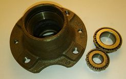 Piasta koła przód 126p FL, EL z łożyskami