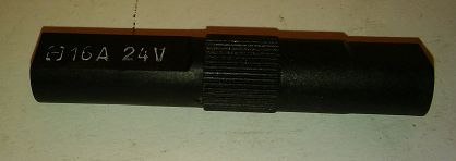 Obudowa bezpiecznika cylindrycznego szyby 126p