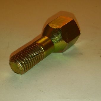 Śruba koła  M12 x 1,50 x 27 kl.19 stożek 126p NT