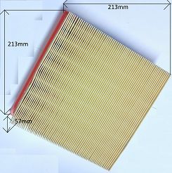Filtr powietrza  006 AP Wartburg, Trabant Filtron