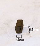 Szczotka   5,0 x 6,5 x 12,7 węglowa 983 - 4