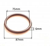 Oring  75,00 mm x 6,00 mm - 2