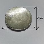 Zaślepka bloku 25,00 mm Ursus C - 328, C - 330 - 2