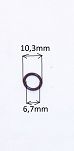 Oring    6,70 mm x 1,80 mm  - 2