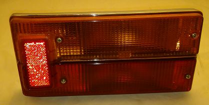 Lampa tył L FSO chrom kpl.