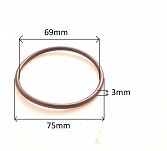 Oring  69,00 mm x 3,00 mm - 2