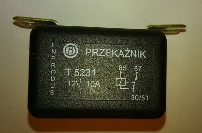Przekaźnik T5231 ładowania FSO, PN ST, Żuk, Nysa