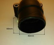 Kolanko gaźnika plastik 126p Fiat - 4