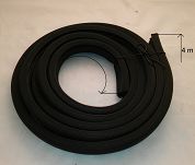 Uszczelka drzwi gumowa 3,5 m 126p, FSO, PN, Łada - 3