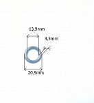 Oring  13,90 mm x 3,50 mm - 2