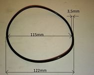 Oring 115,00 mm x 3,50 mm - 2