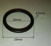 Oring  20,00 mm x 4,50 mm - 2