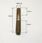 Szpilka   M  8 x 21 / 24 / 56 FSO, PN - 2