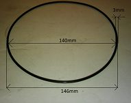 Oring 140,00 mm x 3,00 mm NBR - 2