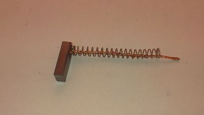 Szczotka   4,0 x 7,0 x 17,5 / 19,0 węglowa JX44
