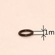 Oring    3,00 mm x 1,00 mm - 4