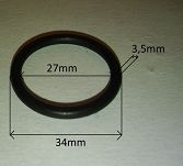 Oring  27,00 mm x 3,50 mm NBR - 2