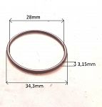 Oring  28,00 mm x 3,15 mm FPM Audi, Seat, VW oryg. - 2