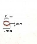 Oring  11,00 mm x 3,00 mm NBR - 2