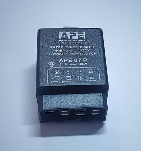 Przerywacz św. awar.i kier. PN MR 93 APE