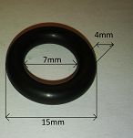 Oring    7,00 mm x 4,00 mm  - 2