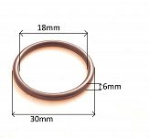Oring  18,00 mm x 6,00 mm - 2