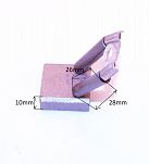 Szczotka  10,0 x 25,0 x 23,0 węglowa rozrusznika  - 5