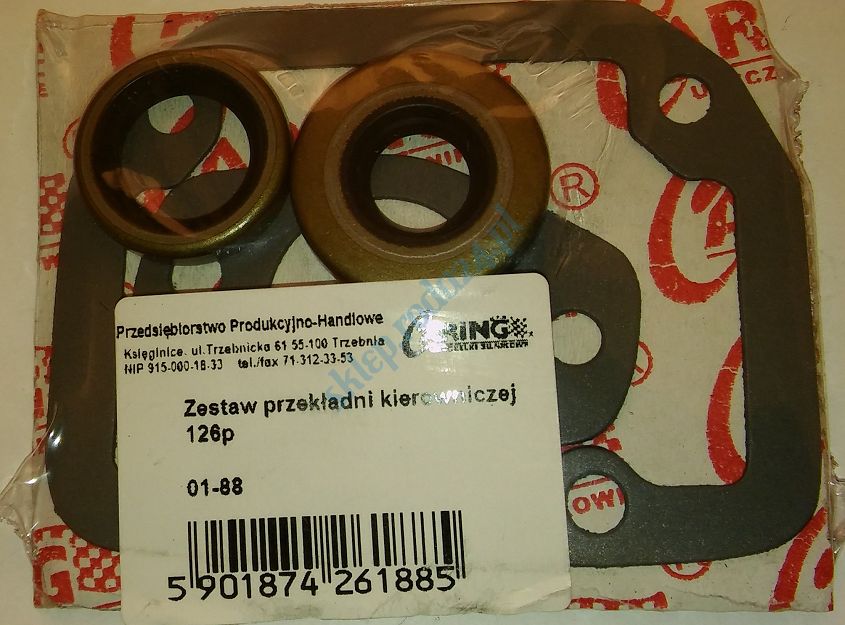Uszczelki przekładni kier. 126p Caring