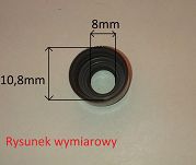 Uszczelniacz zaworu 8,0 x 10,8 x 14,2 FSO, PN kpl. - 2