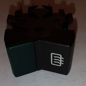 Przełącznik ogrzewania tylnej szyby 126p podśw.