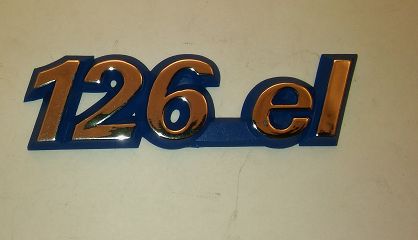 Emblemat  13 "126 el" 126p EL
