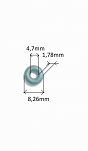 Oring    4,70 mm x 1,78 mm  - 2