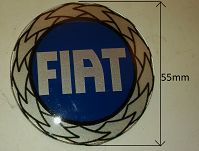 Emblemat 108/70 na kołpaki FIAT - 3