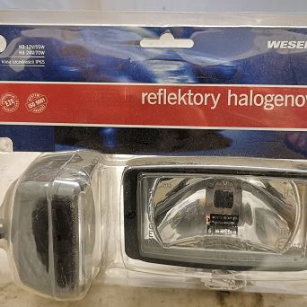 Halogeny prostokątne drogowe 138 x 78 kpl. Wesem