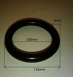 Oring 100,00 mm x 8,00 mm NBR - 2