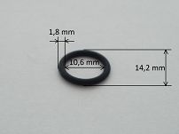 Oring  10,60 mm x 1,80 mm FPM - 2