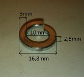 Podkładka sprężysta  M10 x 16,8 x 2,5 Fiat - 2