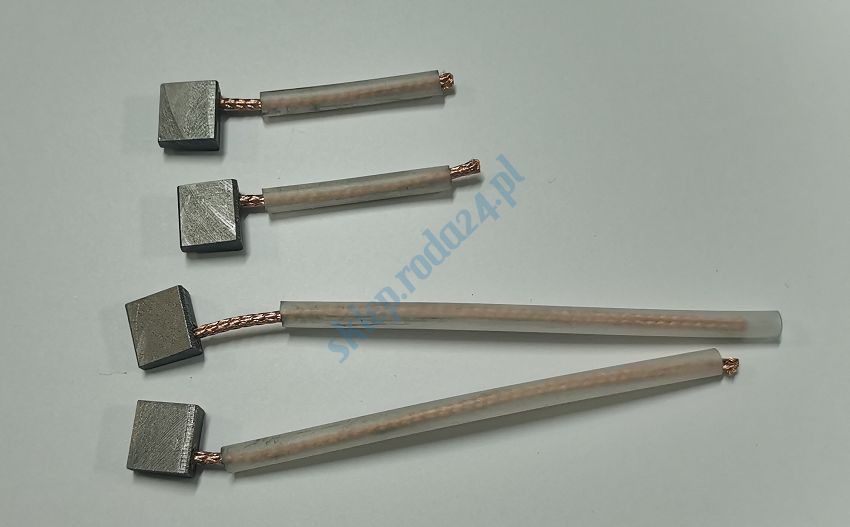 Szczotka   4,0 x 13,0 x 14,0 miedz - węgl. kpl.