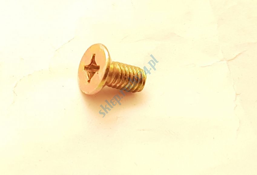 Śruba M   6x   12 łeb stożkowy krzyżak 126p
