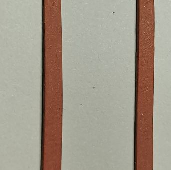 Uszczelka lampy tablicy rejestracyjnej Trabant 601