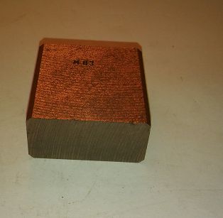 Szczotka  40,0 x 20,0 x 40,0 miedziano-węglowa