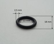 Oring  13,00 mm x 2,50 mm NBR - 2