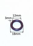 Oring  12,00 mm x 3,00 mm NBR - 2