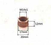Nakrętka  M14 x 0,75 x 12 Żuk, Nysa, Tarpan - 2