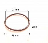 Oring  73,00 mm x 3,00 mm NBR - 2