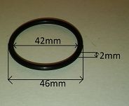 Oring  42,00 mm x 2,00 mm - 2