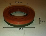 Simmering   35,9 x 52 x 8 A / B FSO, PN - 2